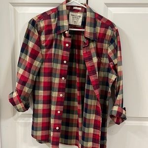 Abercrombie & Fitch Shirt M Red